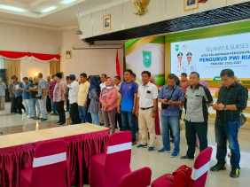 Besok, Ketua PWI Pusat dan Gubri Hadiri Pelantikan Pengurus PWI Riau 2022-2027 