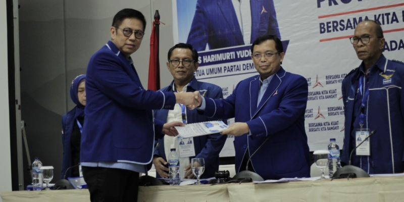 Aklamasi Calon Tunggal, Mulyadi Lanjut Pimpin Partai Demokrat Sumatera Barat