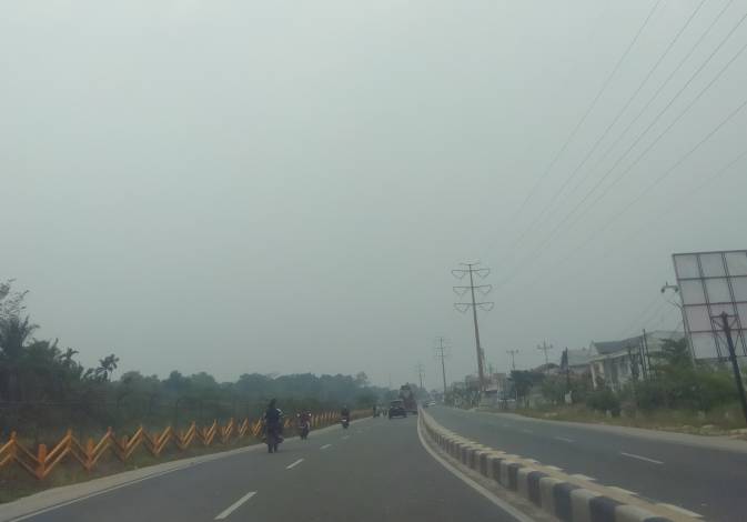 Kabut Asap Selimuti Pekanbaru, Udara Kembali Tidak Sehat