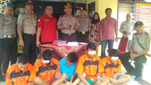 5 Remaja di Pekanbaru Digelandang Polisi