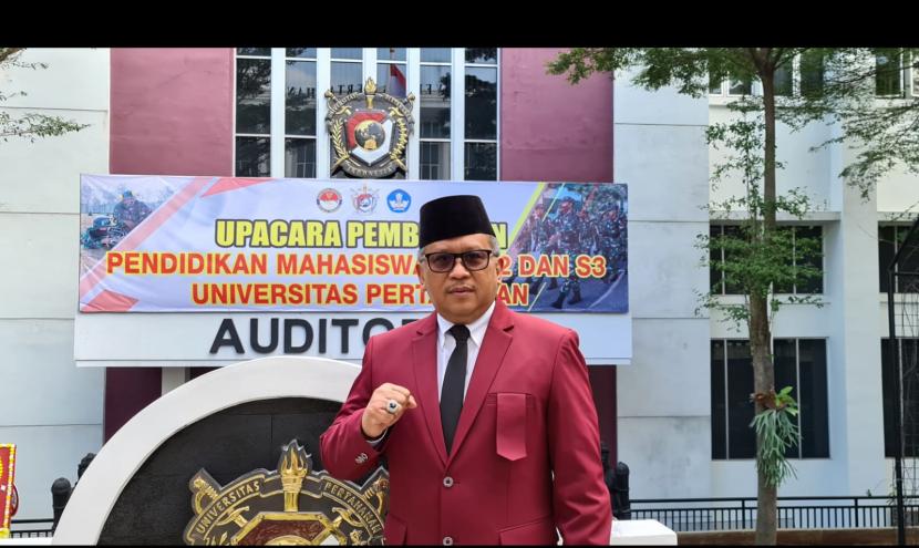 Hasto Pertanyakan Kapasitas Luhut Bicara Penundaan Pemilu