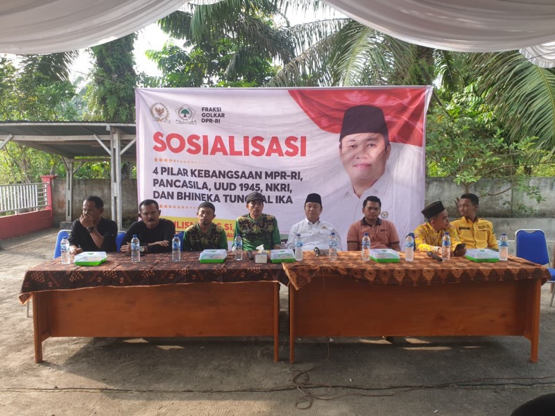 Sosialisasi 4 Pilar MPR RI di Lubuk Sitarak, Yulisman Tekankan Pentingnya Menjaga Persatuan Bangsa
