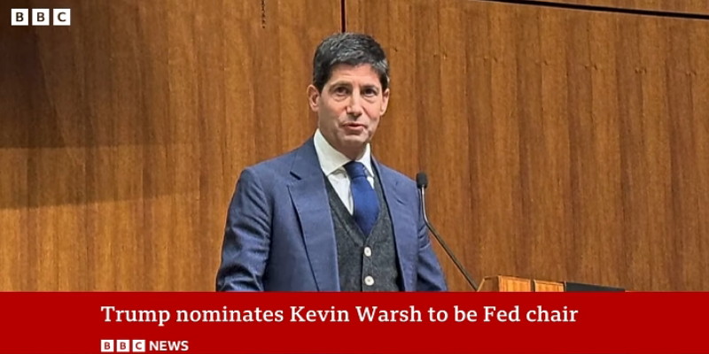 Donald Trump Resmi Tunjuk Kevin Warsh sebagai Ketua The Fed
