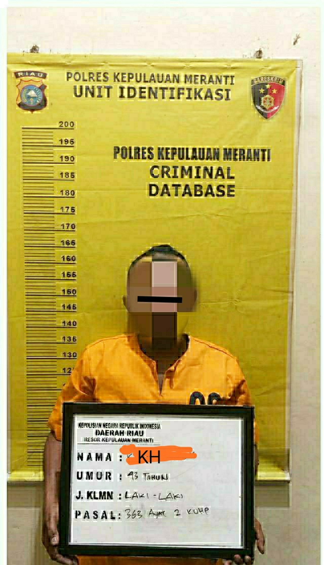 Ungkap Kasus Curat, Polres Meranti Amankan Satu Pelaku