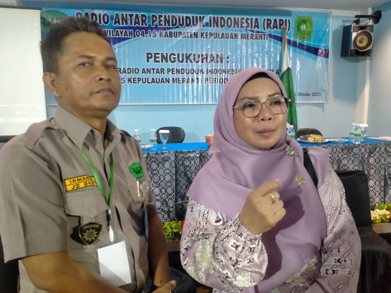 DPD RI Dr Hj Misharti  Minta Kominufo Perhatikan Rapi dan Jaringan Rapi Harus Nasional
