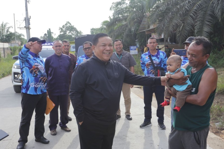 Solusi Defisit Anggaran, Pemprov Riau Kolaborasi dengan Pabrik Kelapa Sawit Bangun Jalan