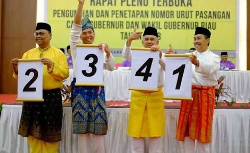 KPU Riau Tidak Sediakan Layar Monitor di Luar Lokasi Acara Debat Publik
