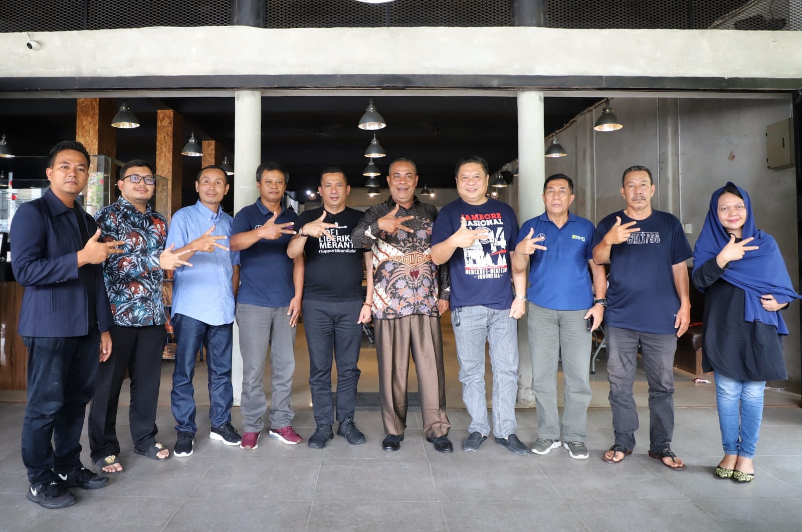 Bupati Adil Silaturahmi Bersama Sultan Siak XIII dan Kerabat