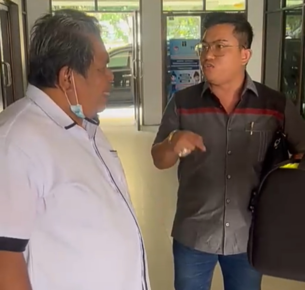 Usir Pengacara, Mediator Disnaker Provinsi Riau Resmi Dilaporkan ke Polda Riau