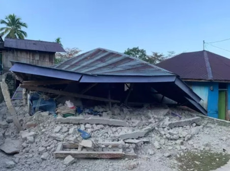 Gempa M 7,7 di NTT Picu Kerusakan Bangunan