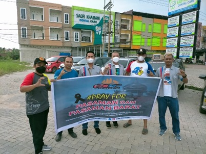 Calsic Chapter Riau Lakukan Penggalangan untuk Dana Bantu Bencana Sumbar