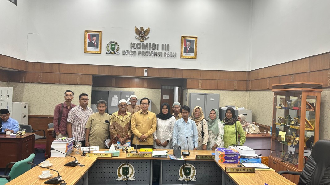 Kasus Gugatan PTPN IV Terhadap Petani Sawit Koppsa-M Mendapat Respon Serius Dari Komisi III DPRD Riau