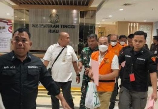 Kejati Riau Tahan Tiga Tersangka Korupsi Proyek Pelabuhan Sagu-sagu Lukit yang Mangkrak di Meranti