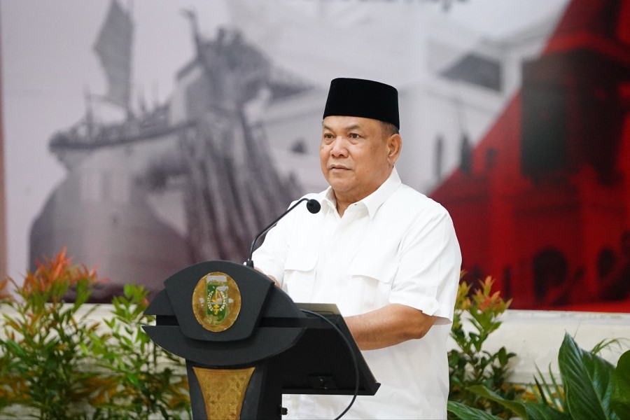 Sapi Kurban Presiden Prabowo Seberat 1,032 Ton Diserahkan ke Rumah Suluk Rohil