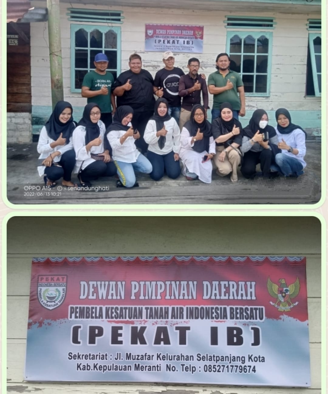 Baru Terbentuk DPD Pekat IB Meranti Selesaikan Sengketa Tanah di Desa Ketapang Permai.