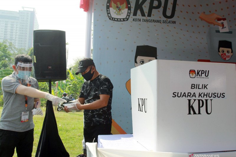 KPU Riau sediakan TPS khusus bagi pasien COVID-19