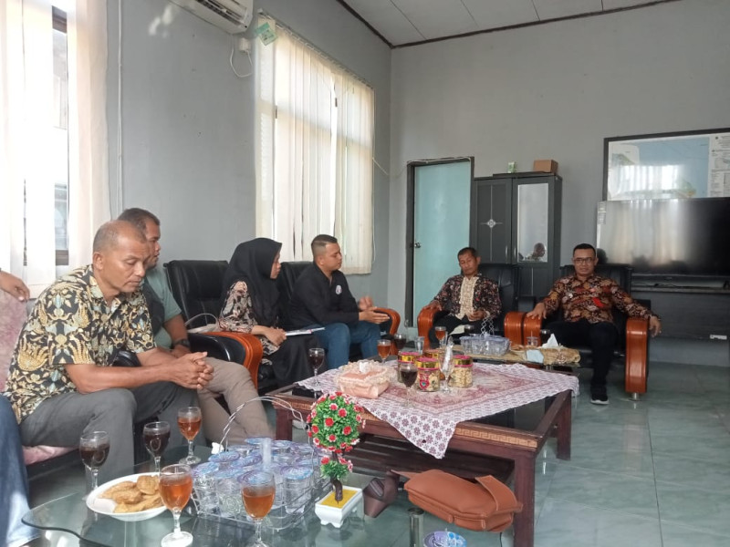 Organisasi OPP Teluk Belitung Audensi Bersama Camat Merbau Tekait Kontribusi RAPP