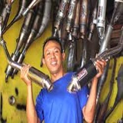 Satlantas Pekanbaru Sebarkan Surat Edaran Larangan Knalpot Racing ke Bengkel-bengkel