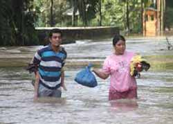 Aduh, 3 Desa di Kecamatan Tandun Terendam Banjir
