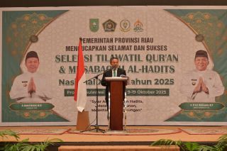 Membumikan Alquran di Tanah Melayu, Gubri: STQH Riau Diharapkan Jadi Motivasi Atasi Buta Aksara