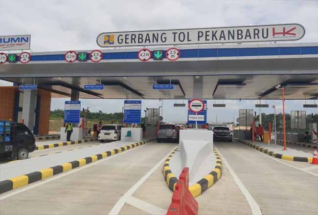 Kenaikan Tarif Tol Pekanbaru-Dumai Berlaku 18 Maret Mendatang