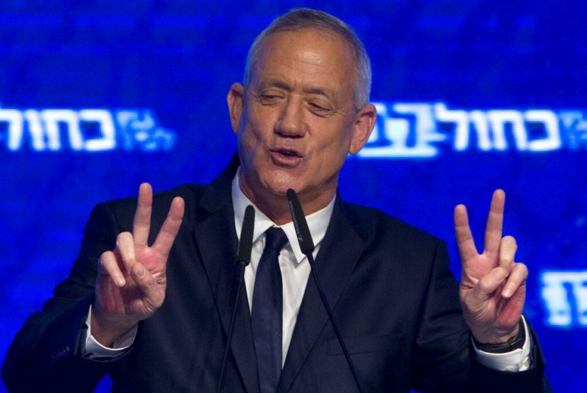 Klaim Menangkan Pemilu Israel, Gantz: Ini Hari Bersejarah