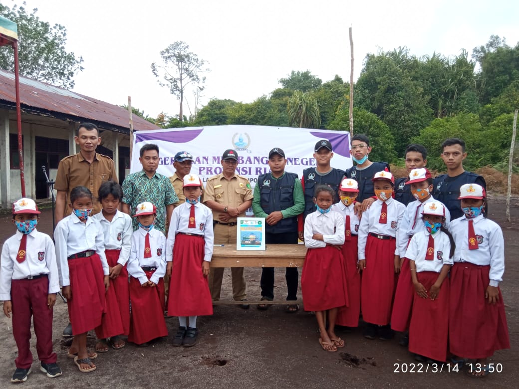 GMNPR Luncurkan Pompong Bantuan Guru Perdalaman di Meranti.