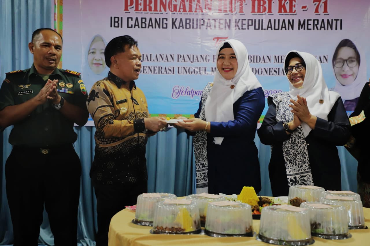 Wabup Meranti H.Asmar Hadiri Peringatan HUT (IBI) Ikatan Bidan Indonesia Ke 71