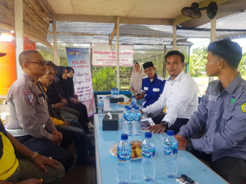 Giat Jumat Curhat dan Cooling System, Polres Meranti Rangkul Masyarakat Wujudkan Pemilu Damai