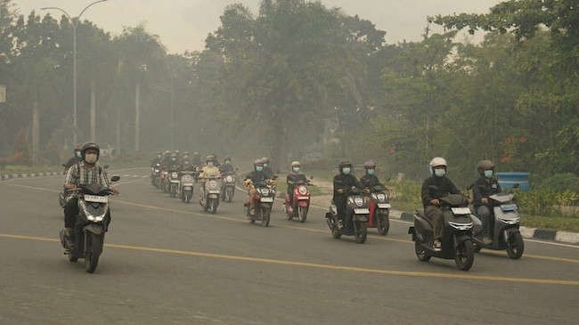Kabut Asap Kembali Pekat, Disdik Pekanbaru Evalusi Pembelajaran Tatap Muka