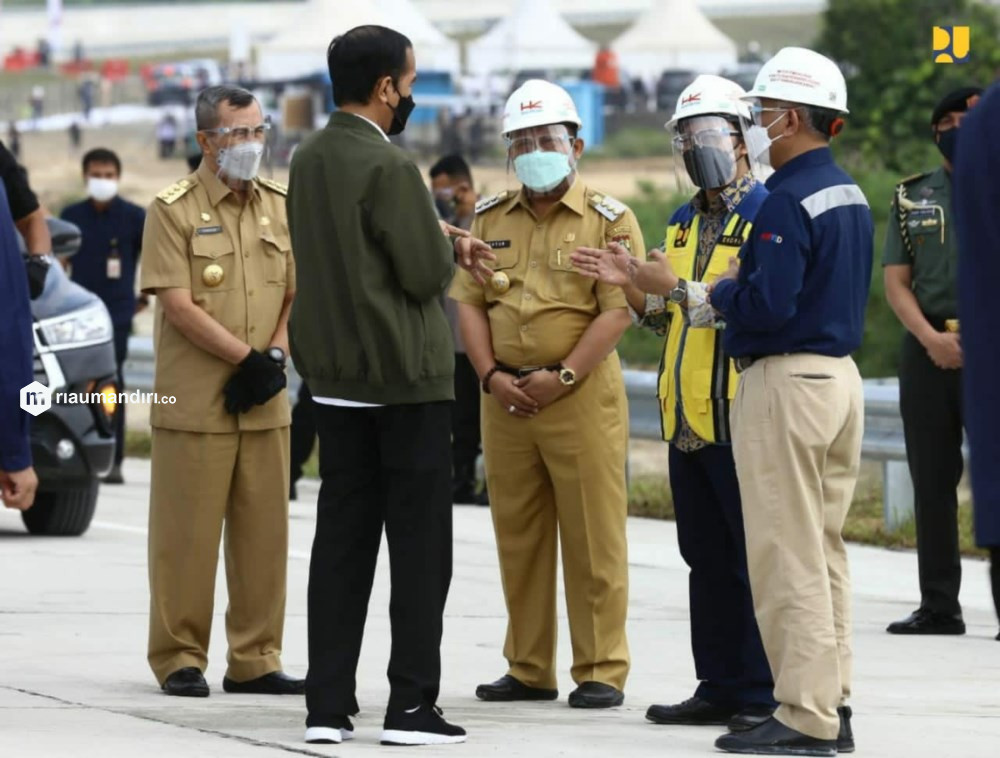 Presiden Jokowi Direncanakan Resmikan Tol Pekanbaru-Bangkinang Maret Mendatang