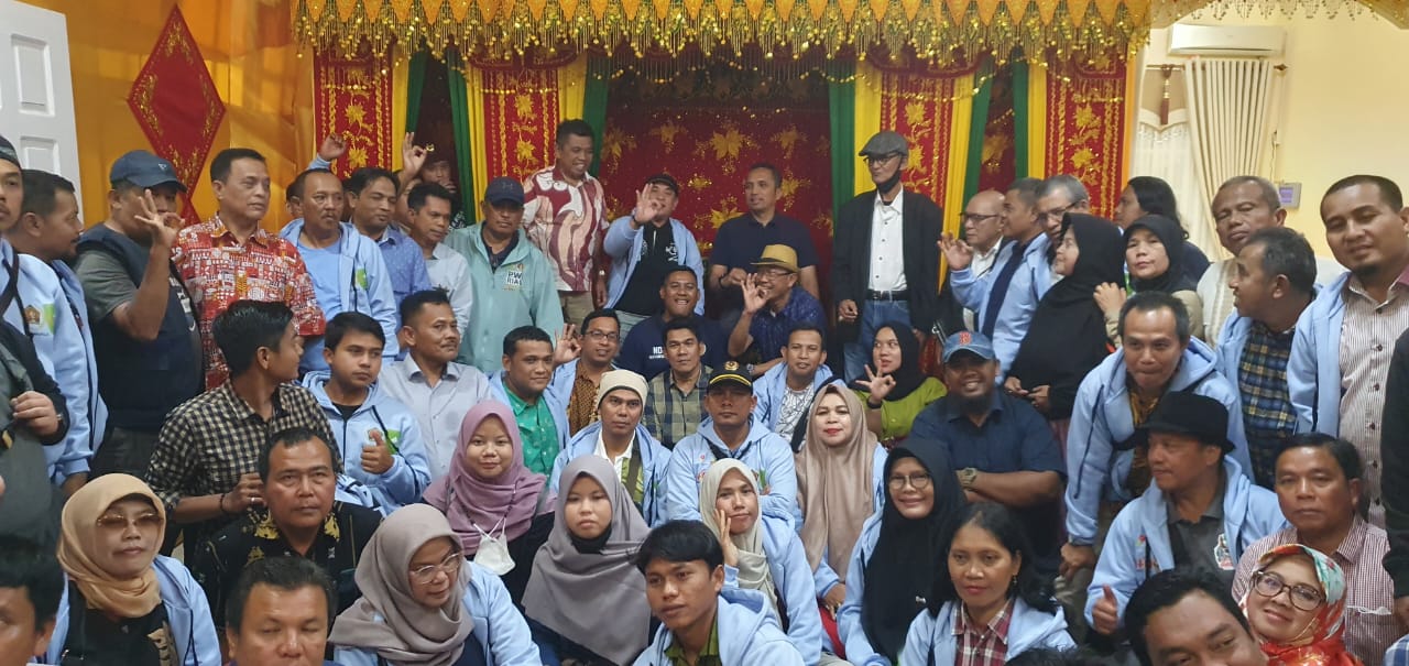 Rangkaian HPN 2023, PWI Riau Safari Jurnalistik ke Titik Nol Indonesia