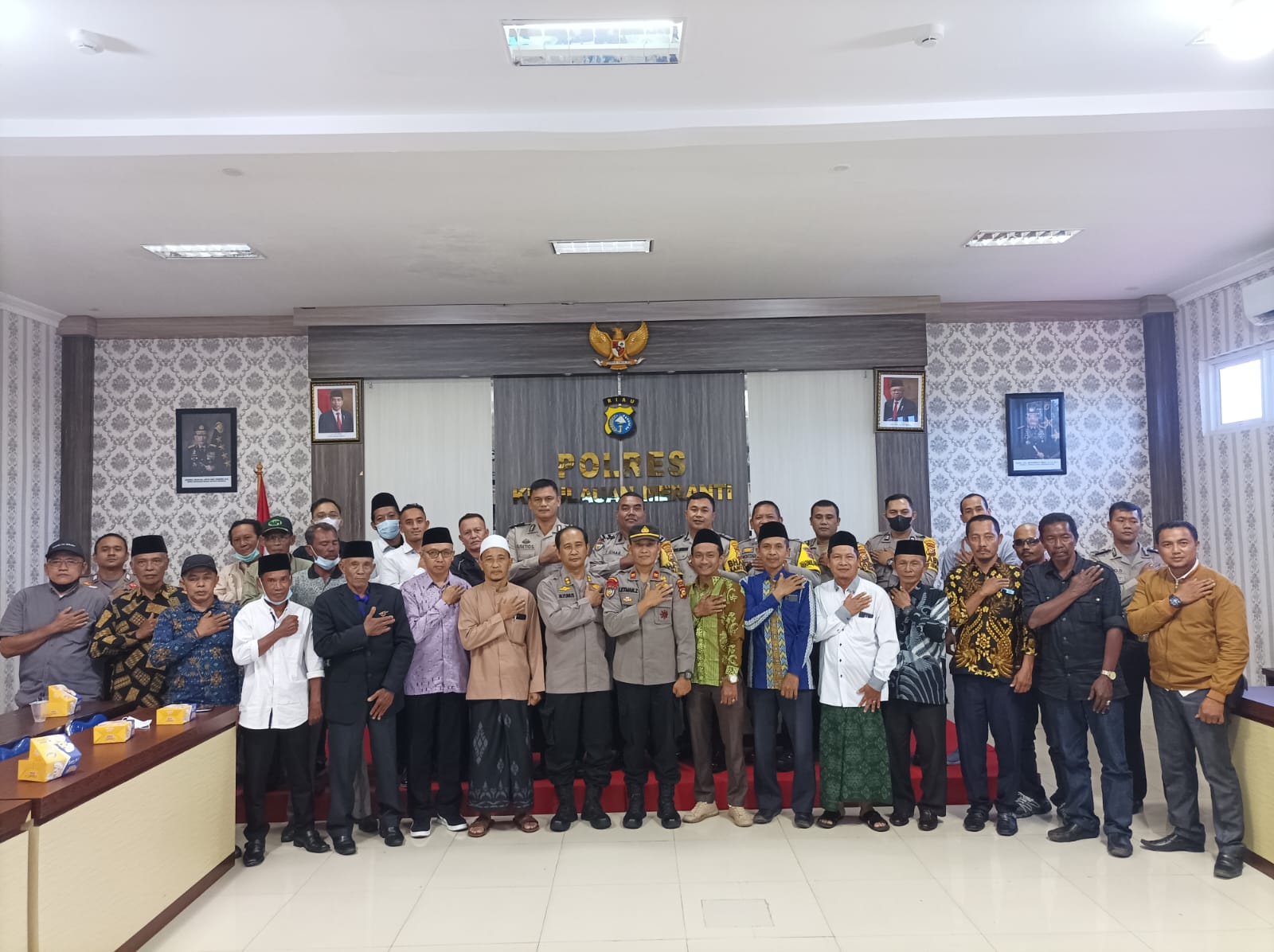 Dit Binmas Polda Riau Gelar Sosialisasi Pencegahan Paham Radikalisme.