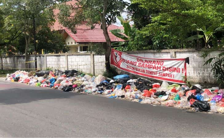 DLHK Kota Pekanbaru Klaim 80 Persen Sampah Sudah Terangkut