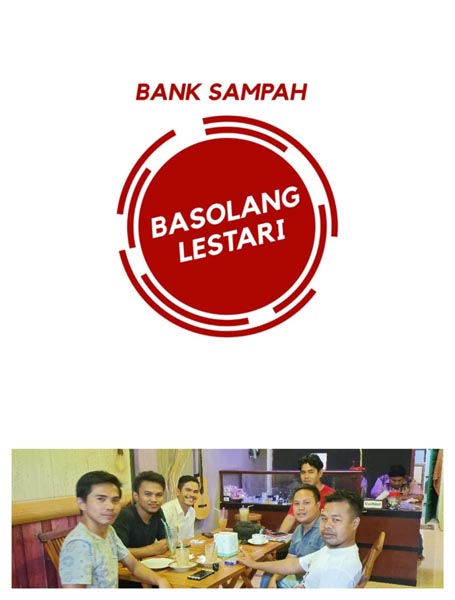 Enam Pemuda Petalangan Deklarasikan Pembentukan Bank Sampah Basolang Lestari