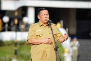 Pimpin Apel Perdana 2026, Plt Gubernur Riau Tekankan Penyelesaian Tugas Skala Prioritas