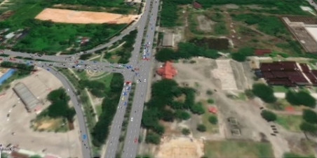 PUPR Pekanbaru Pastikan Simpang Sebidang Arifin Achmad-Sudirman Rampung Desember 2026