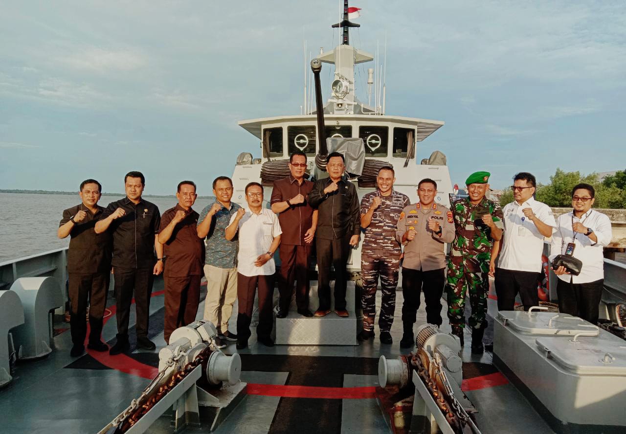 Di KRI Parang 647, Wabup Meranti : H.Asmar Silaturahmi Tetap Terjaga .
