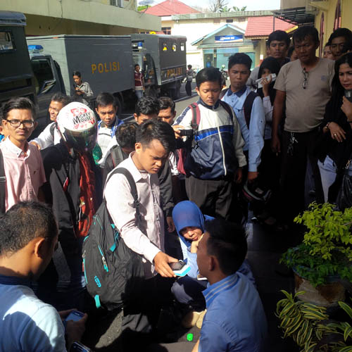 Tak Terima Dianiyaya, Mahasiswa UNRI Ini Lapor Ke Polresta Pekanbaru
