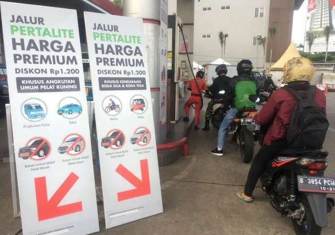21 SPBU di Pekanbaru Diskon Harga Pertalite Sama Dengan Premium