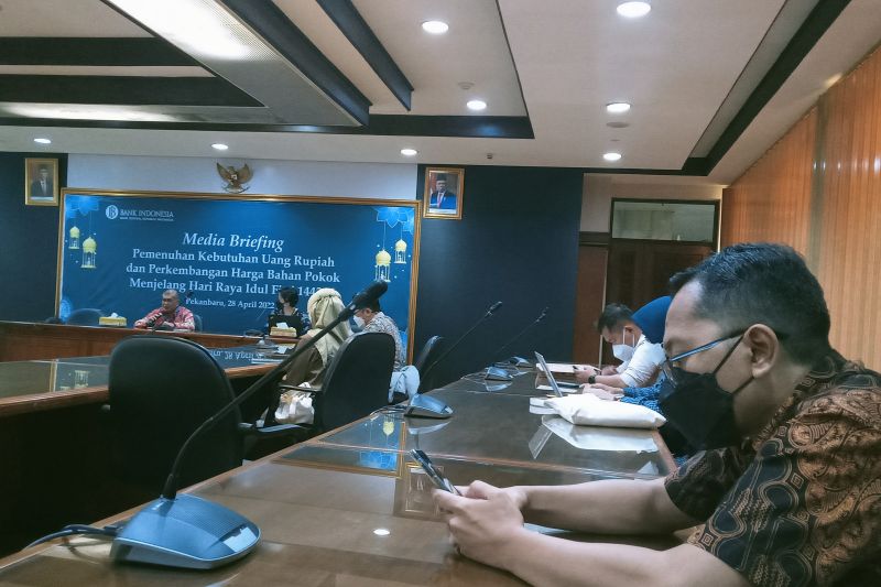 BI Riau distribusikan Rp5,2 triliun uang tunai keperluan Ramadhan dan Idul Fitri