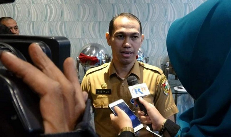 Walikota Pekanbaru  Agung Nugroho Ganti  Plt Kepala DLHK dan DPKP