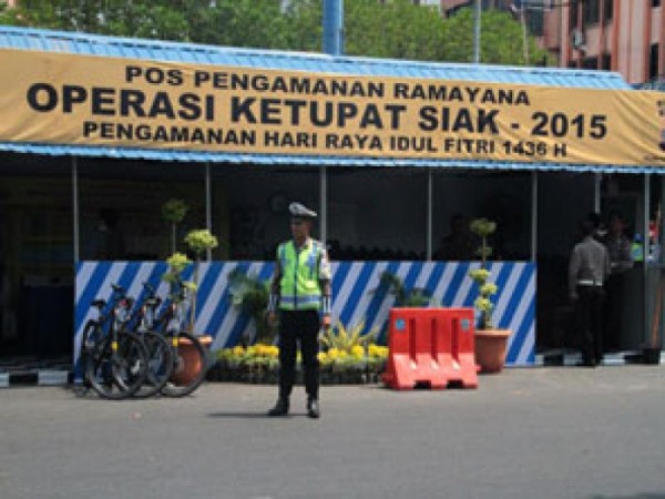 Polda Riau Siapkan 56 Pos Pengamanan dan Pelayanan