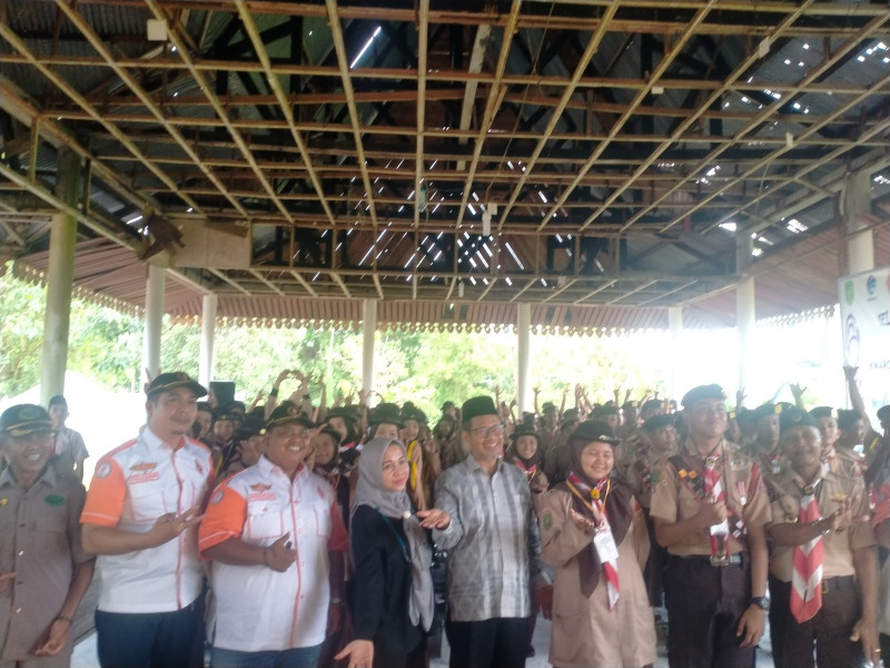 Di Buka Masrul Kasmy Kwarcab Kepulauan Meranti Gelar Jambore Jota dan Joti