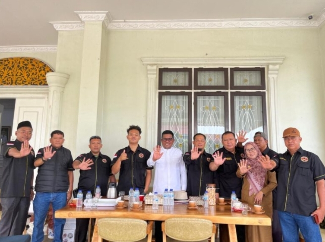 Terima Kunjungan Pengurus GRANAT Pelalawan, Bupati H Zukri: Bersama Kita Lawan Narkoba di Pelalawan