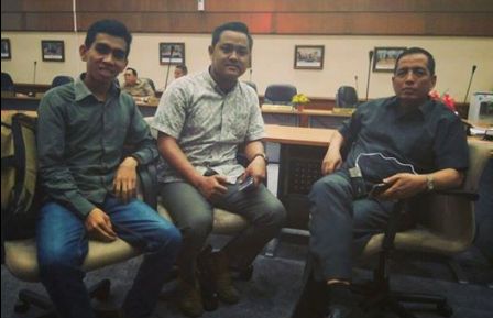 Mahasiswa Tanjung Medan Rohil Temui Pansus RTRWP Riau