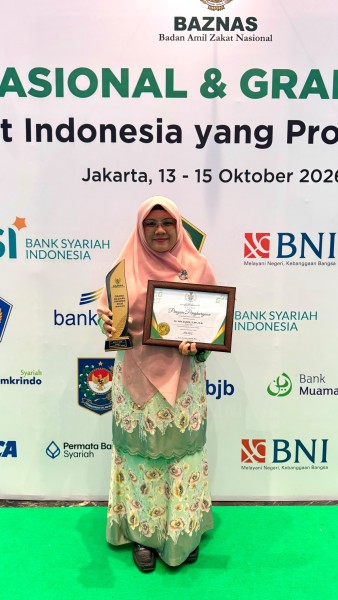 Bupati Siak Afni, Satu-satunya Kepala Daerah dari Riau Penerima Grand Award Baznas RI 2026