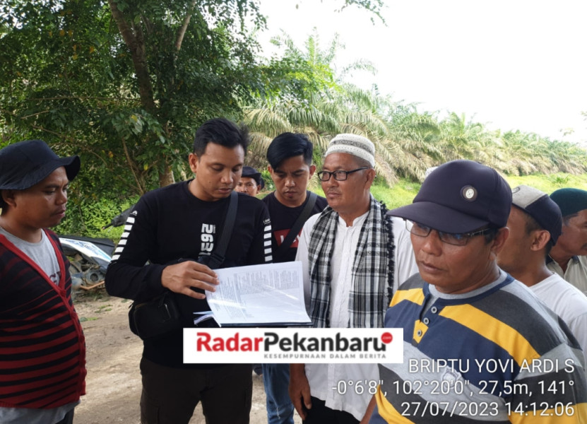 Antisipasi Kerawanan Potensi Konflik Sosial, Sat Intelkam Polres Pelalawan Lakukan Penggalangan