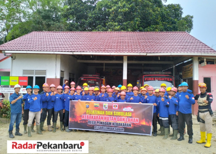Antisipasi Musim Kemarau 2024 PT SLS Memantapkan Kesiapan Regu Pemadam Kebakaran (RPK)