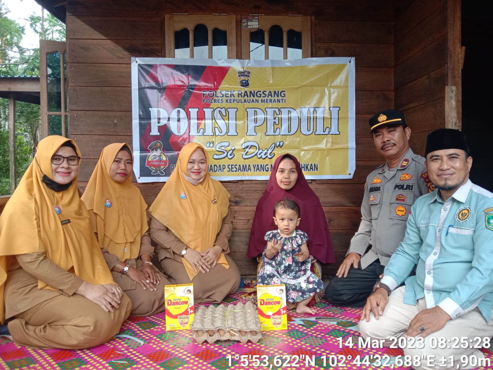 Lagi, Sobat Si Dul Bantu Balita Stunting di Rangsang Pesisir